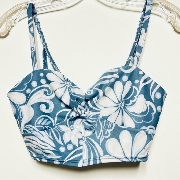 Free People Movement Double Take Printed Crop Top in Floral Combo S NWOT - Picture 6 of 15